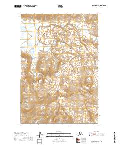 Mount Katmai A-5 NE topographic map thumbnail