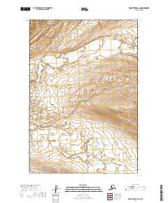 Mount Katmai A-6 NE topographic map thumbnail