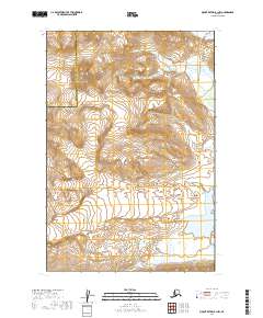 Mount Katmai B-1 NW topographic map thumbnail