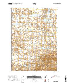 Ugashik B-5 SE topographic map thumbnail