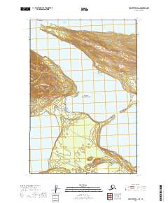 Mount Katmai C-6 SE topographic map thumbnail