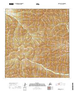 Iditarod B-4 SE topographic map thumbnail