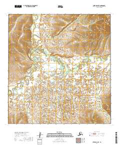 Iditarod B-5 SE topographic map thumbnail