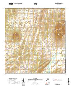 Iditarod B-5 SW topographic map thumbnail