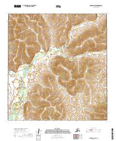 Iditarod B-6 SW 2019 topographic map thumbnail