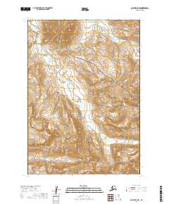 Ugashik A-5 SW topographic map thumbnail