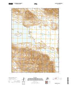 Ugashik A-4 NW topographic map thumbnail