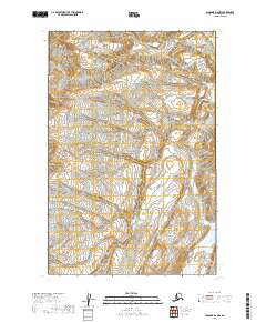 Afognak D-6 NW topographic map thumbnail