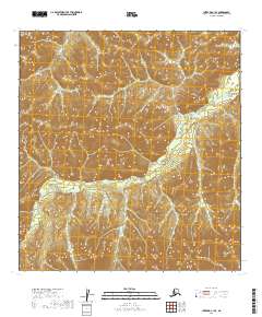 Iditarod C-1 SE topographic map thumbnail