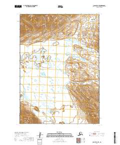 Ugashik B-3 SW topographic map thumbnail