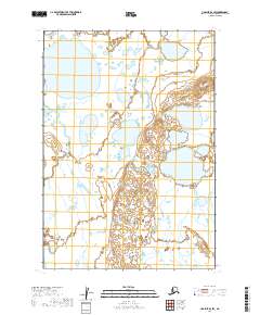 Ugashik B-6 SW topographic map thumbnail