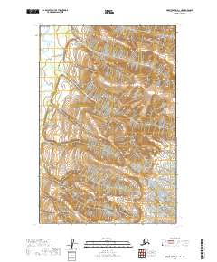 Mount Katmai D-1 NE topographic map thumbnail