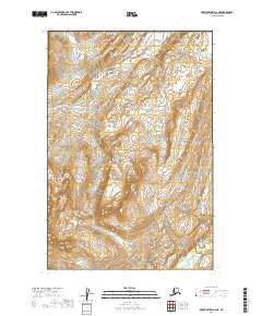 Mount Katmai D-2 NE topographic map thumbnail