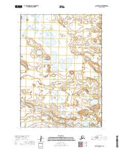 Ugashik B-5 SW topographic map thumbnail