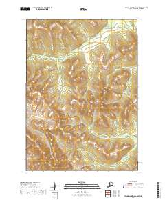 Taylor Mountains C-4 SW topographic map thumbnail