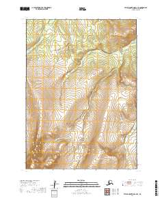 Taylor Mountains C-6 SE topographic map thumbnail