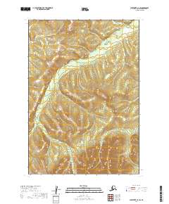 Sleetmute C-4 SW topographic map thumbnail