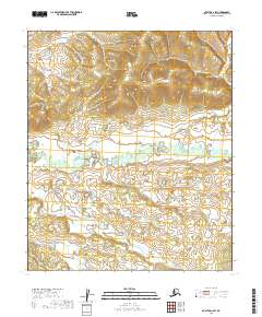 Nulato D-1 SW topographic map thumbnail