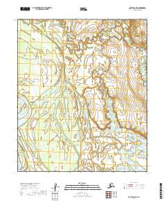 Nulato D-2 SW topographic map thumbnail