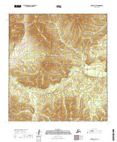 Iditarod C-1 NE topographic map thumbnail