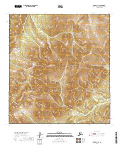 Iditarod C-3 NE topographic map thumbnail