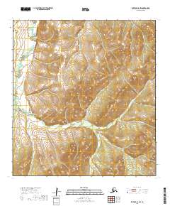 Iditarod C-3 NW topographic map thumbnail