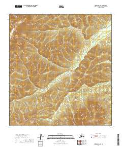 Iditarod D-1 SE topographic map thumbnail