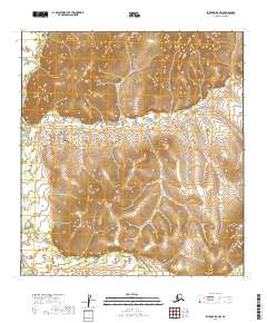 Iditarod D-3 NW topographic map thumbnail