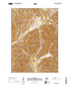 Sleetmute A-7 SE 2019 topographic map thumbnail