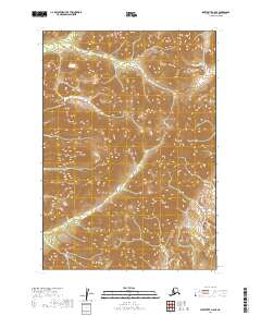 Sleetmute A-8 SE 2019 topographic map thumbnail