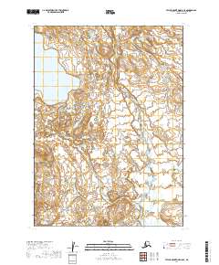 Taylor Mountains B-8 SE topographic map thumbnail