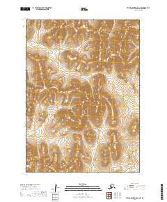 Taylor Mountains B-2 NE topographic map thumbnail