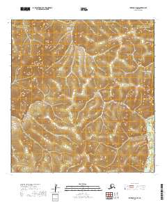 Iditarod A-5 SW topographic map thumbnail
