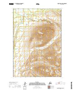 Mount Katmai B-4 NW topographic map thumbnail