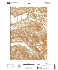 Mount Katmai C-2 SW topographic map thumbnail