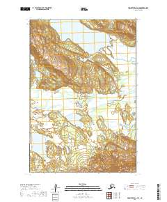 Mount Katmai C-4 SE topographic map thumbnail
