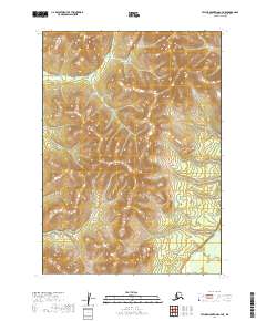 Taylor Mountains C-7 NE topographic map thumbnail