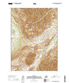 Taylor Mountains C-8 NW topographic map thumbnail