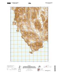 Nushagak Bay D-6 SW topographic map thumbnail