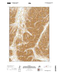 Taylor Mountains C-8 SW topographic map thumbnail