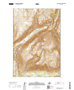 Mount Katmai C-3 NE topographic map thumbnail