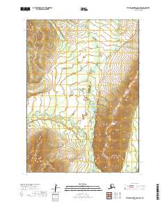Taylor Mountains D-7 SW topographic map thumbnail