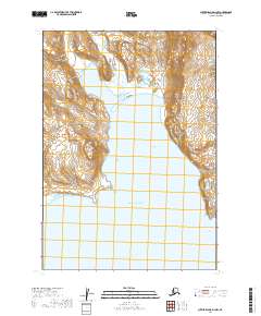 Sutwik Island D-3 NW topographic map thumbnail