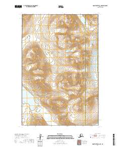Mount Katmai D-3 NE topographic map thumbnail