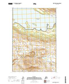 Mount Katmai D-4 NW topographic map thumbnail