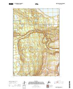 Mount Katmai D-5 NW topographic map thumbnail