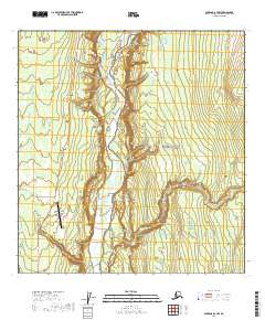 Gulkana A-3 NW 2019 topographic map thumbnail