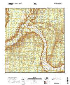 Gulkana B-3 SE 2019 topographic map thumbnail