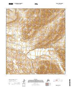 Denali B-1 NW 2019 topographic map thumbnail