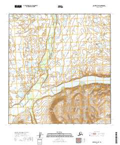 Nabesna B-6 NE 2019 topographic map thumbnail